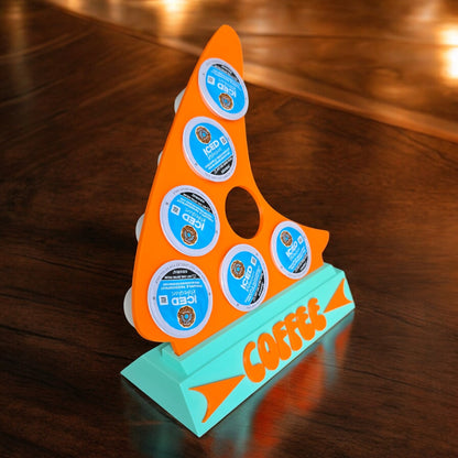 Retro Style Boomerang Coffee Pod Holder for K-Cups