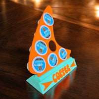 Retro Style Boomerang Coffee Pod Holder for K-Cups