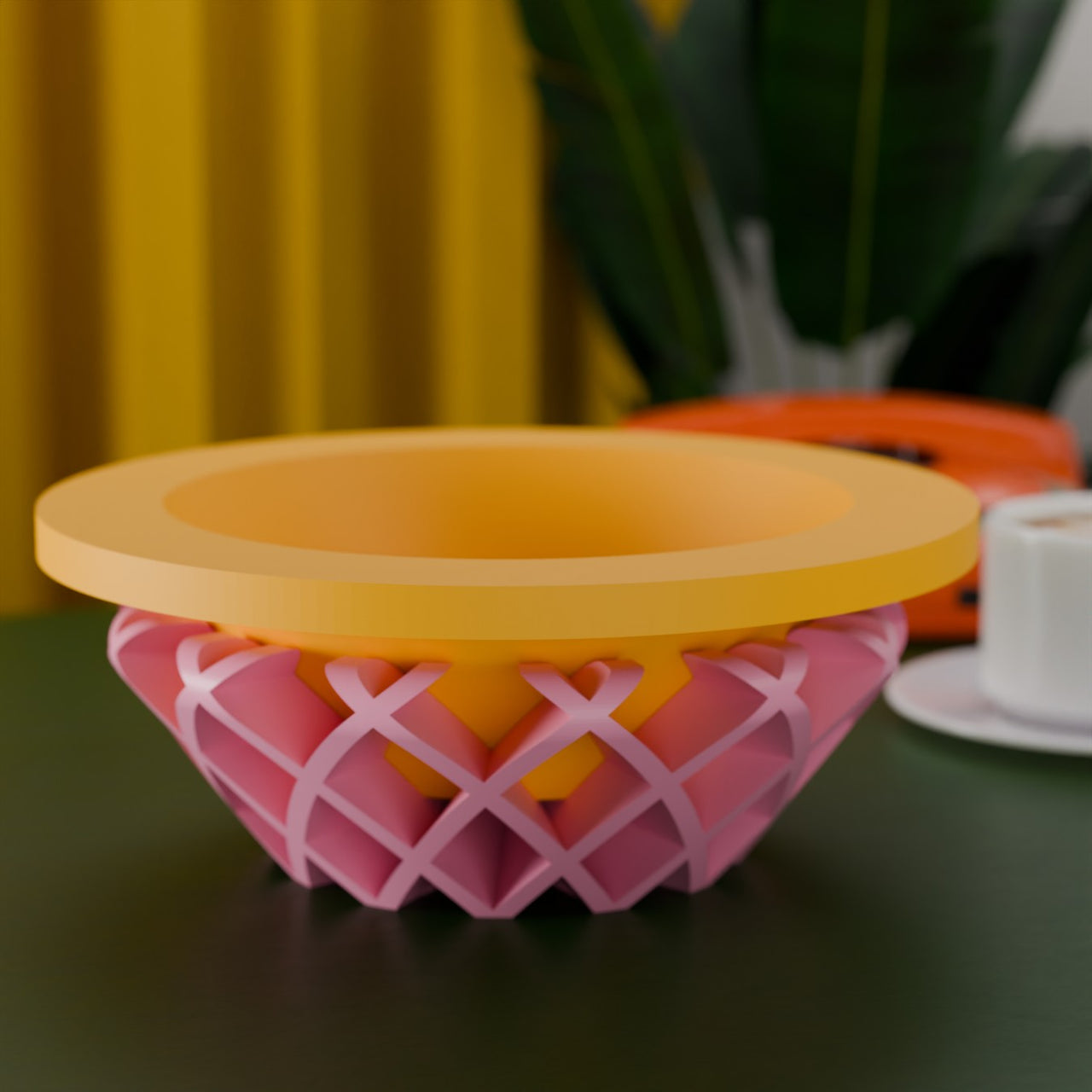 Retro Minimalist Space Age Nova Nest Decorative Bowl