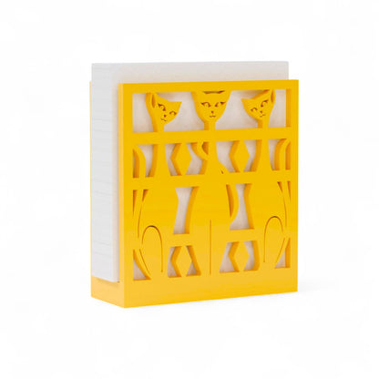 Atomic Space Cats Napkin Holder