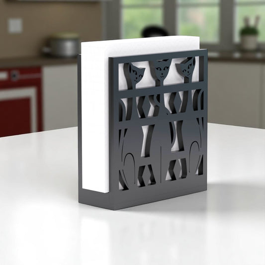 Atomic Space Cats Napkin Holder