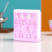 Atomic Space Cats Napkin Holder