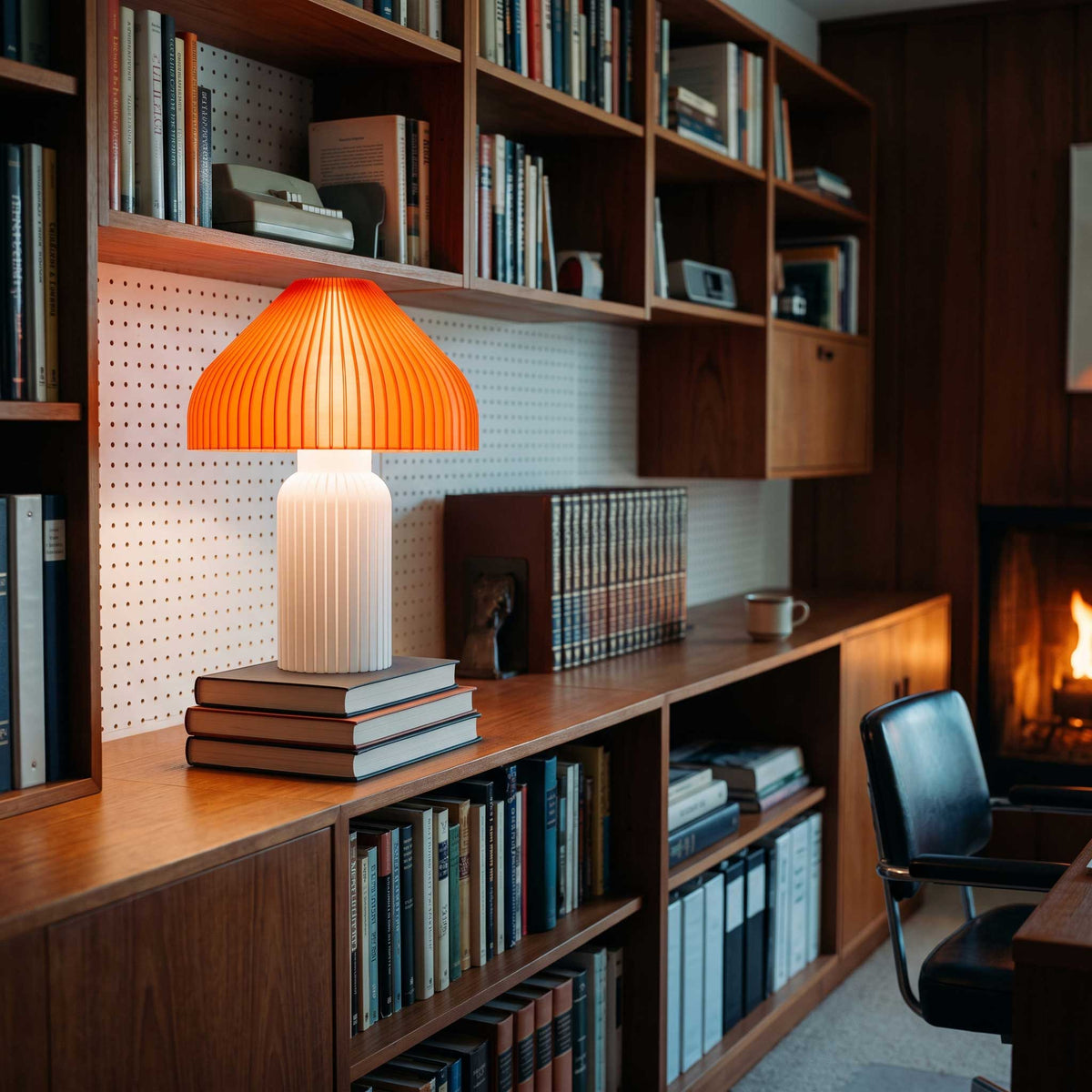 Chanterelle Mushroom Table Lamp
