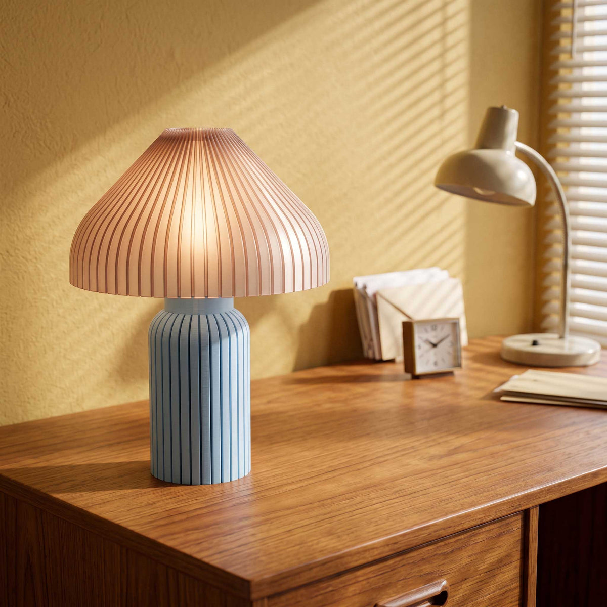 Chanterelle Mushroom Table Lamp