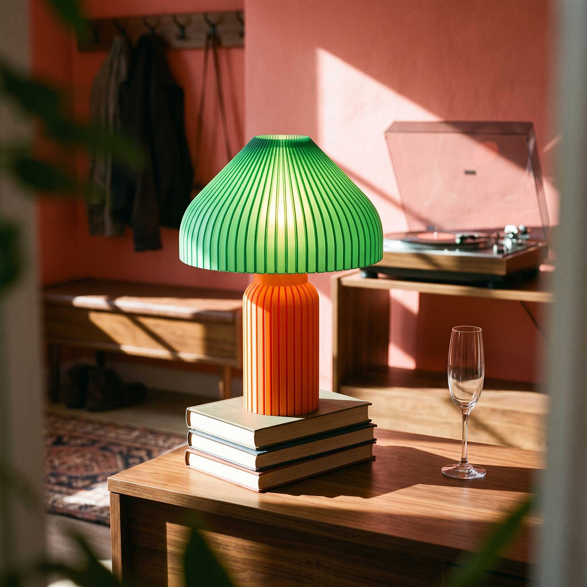 Chanterelle Mushroom Table Lamp