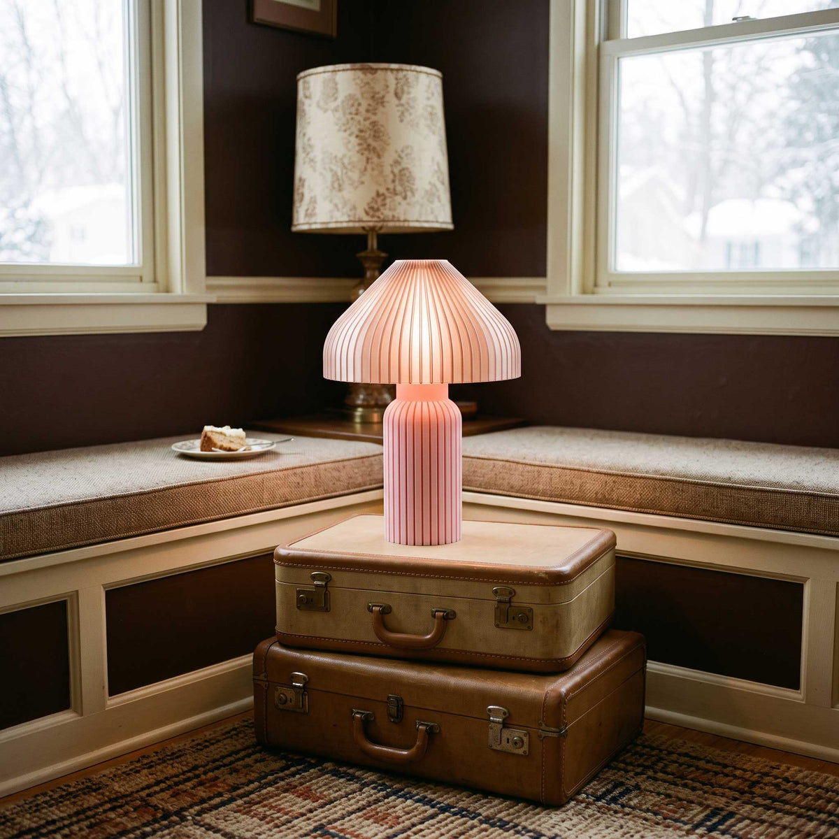 Chanterelle Mushroom Table Lamp