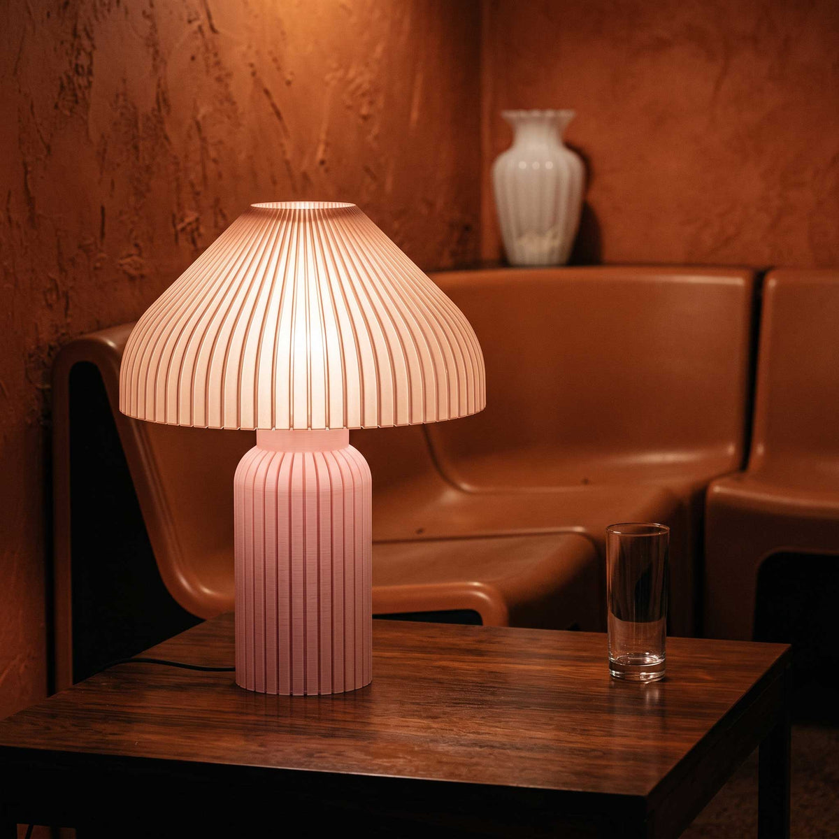 Chanterelle Mushroom Table Lamp