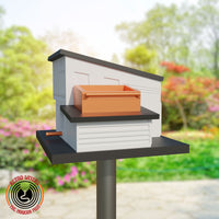 Retro Mid Century Modern Birdhouse The Charleston