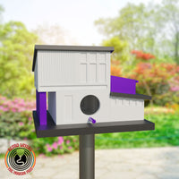Retro Mid Century Modern Birdhouse The Charleston