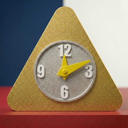 Chroma Trio Space Age Desk Clock