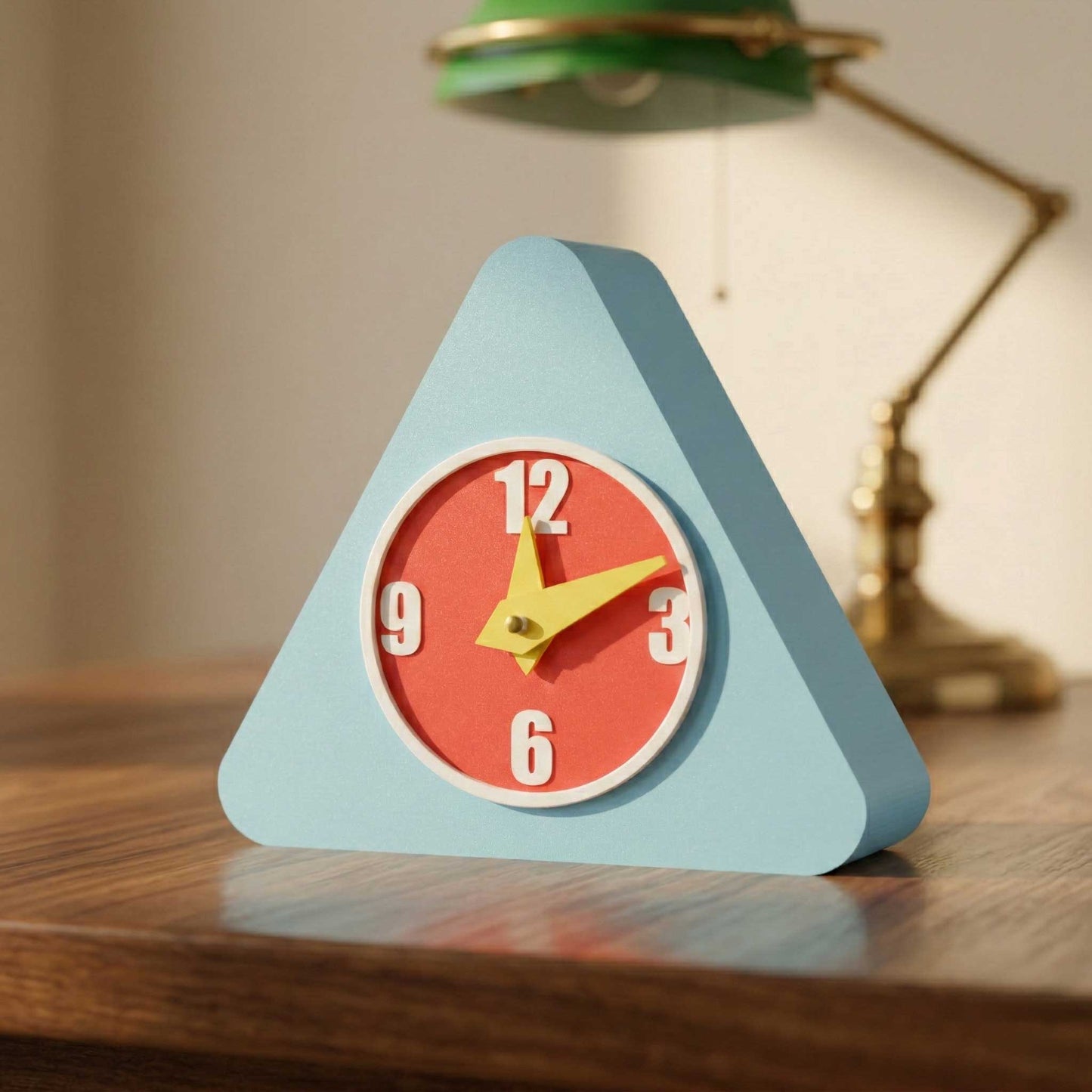 Chroma Trio Space Age Desk Clock