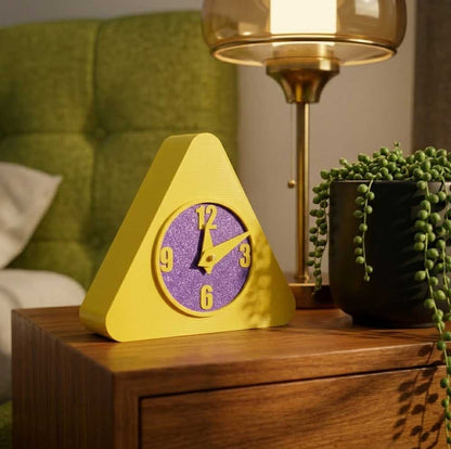 Chroma Trio Space Age Desk Clock