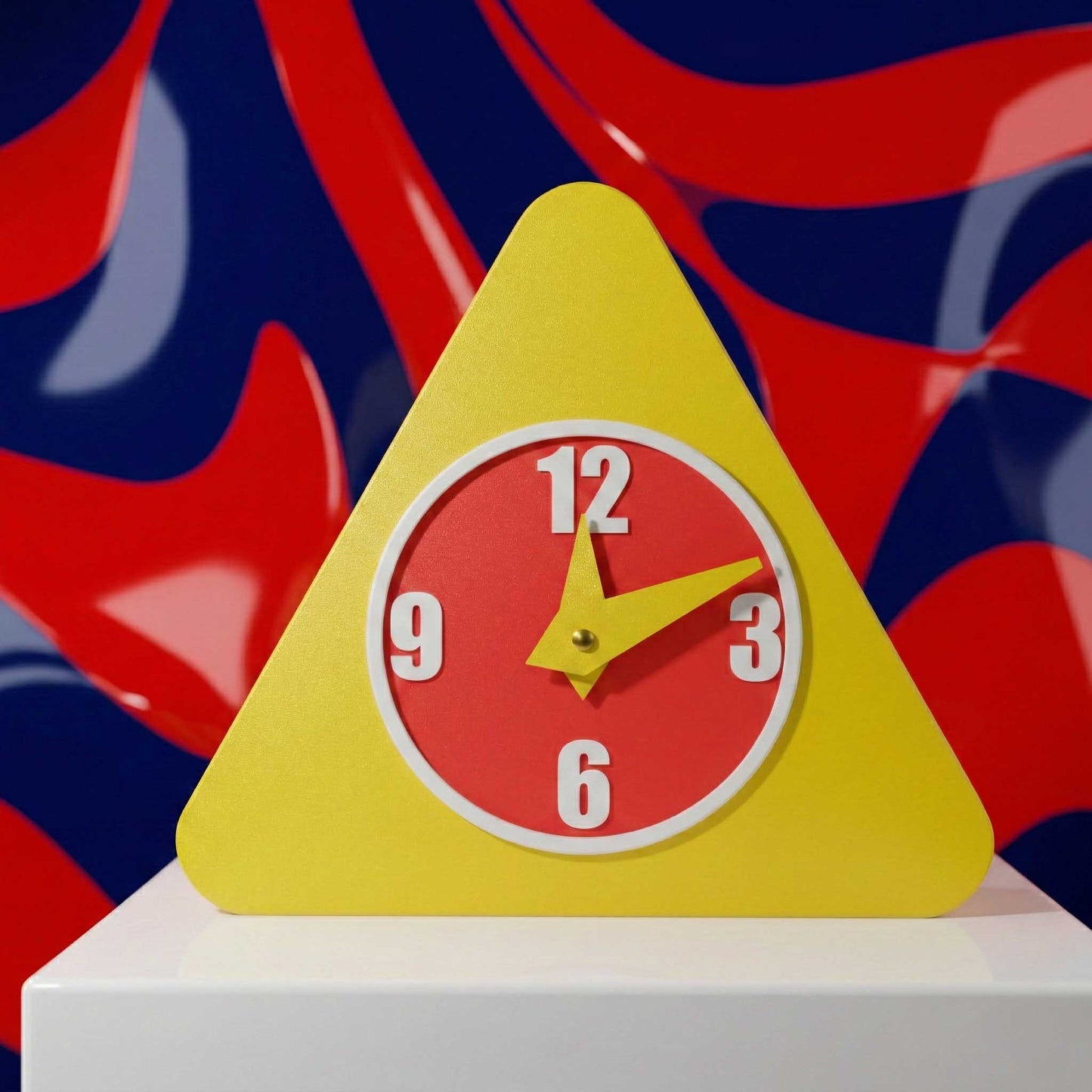 Chroma Trio Space Age Desk Clock