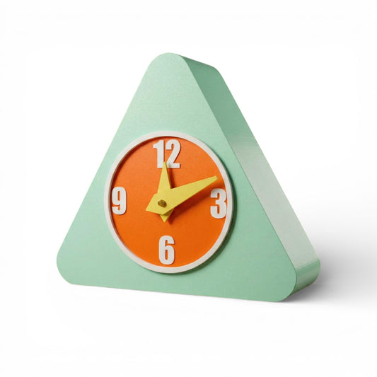 Chroma Trio Space Age Desk Clock
