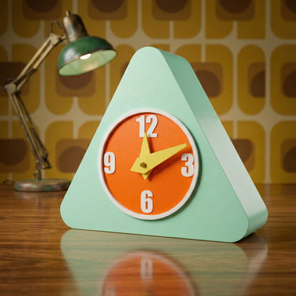 Chroma Trio Space Age Desk Clock