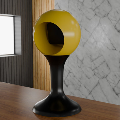 The Tempozero Space Age Tulip 1970s Styled Retro Pedestal Clock
