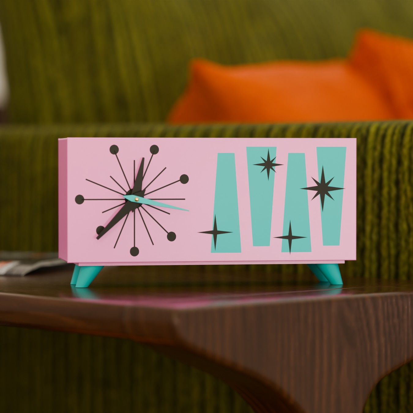 Cosmic Starburst Clock