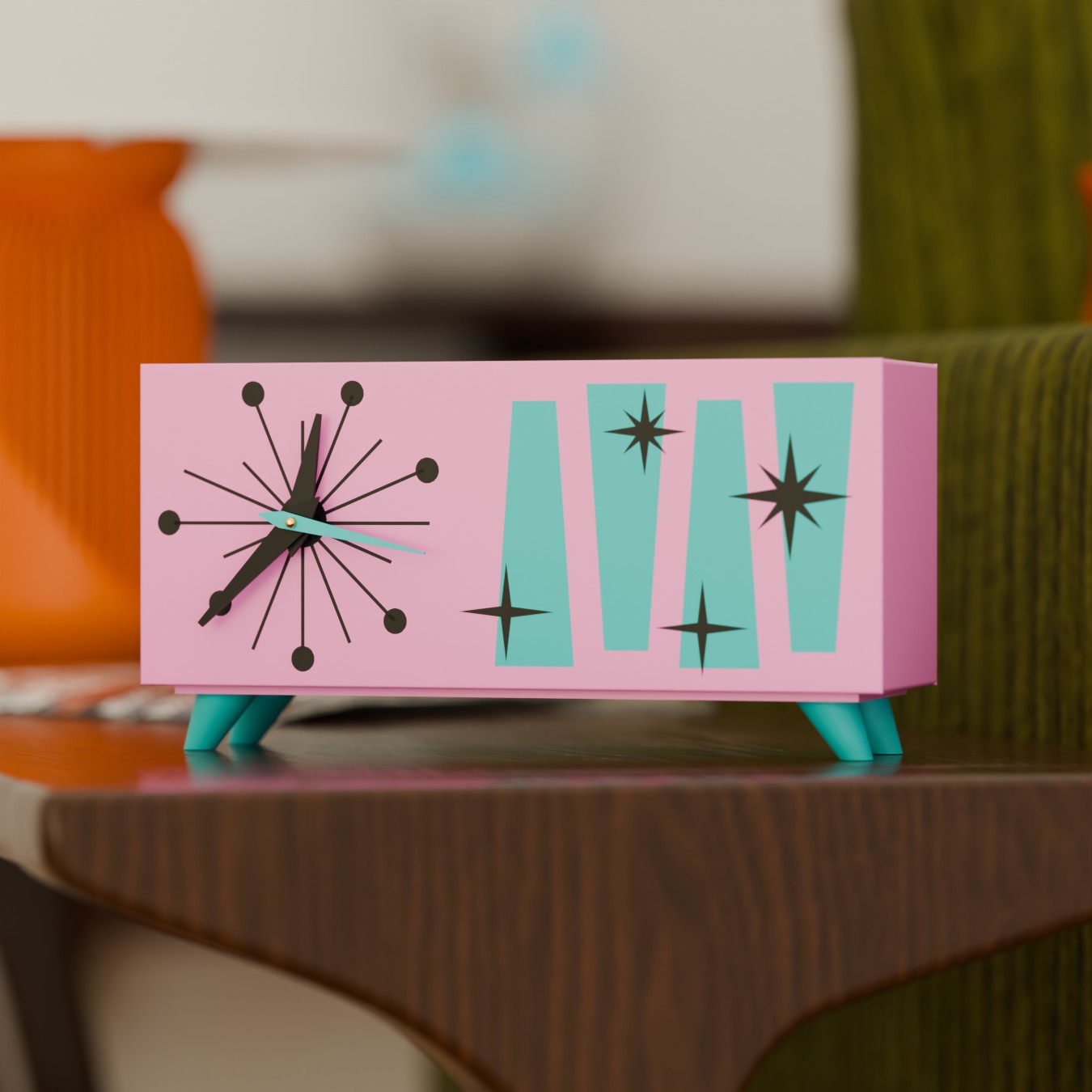 Cosmic Starburst Clock