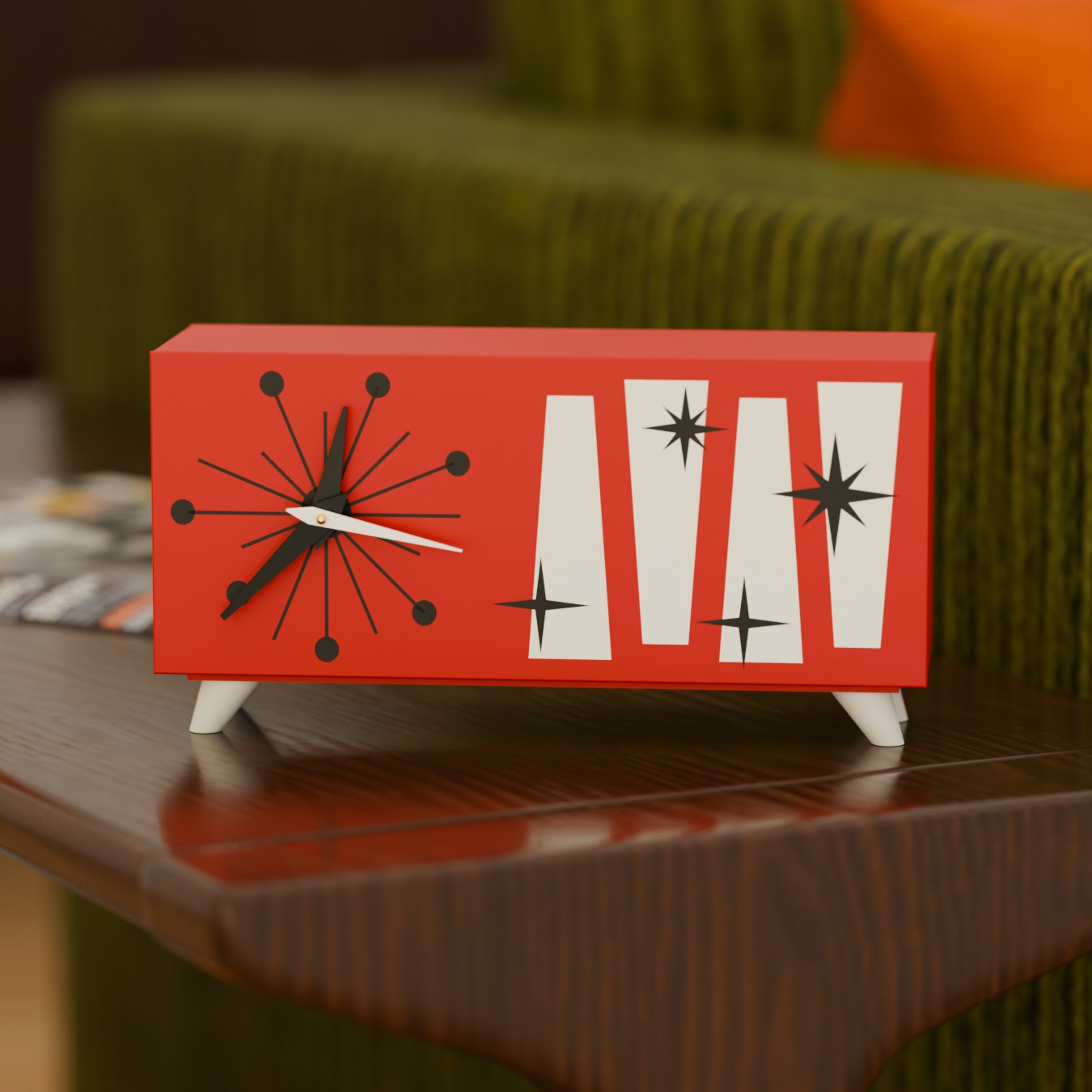 Cosmic Starburst Clock