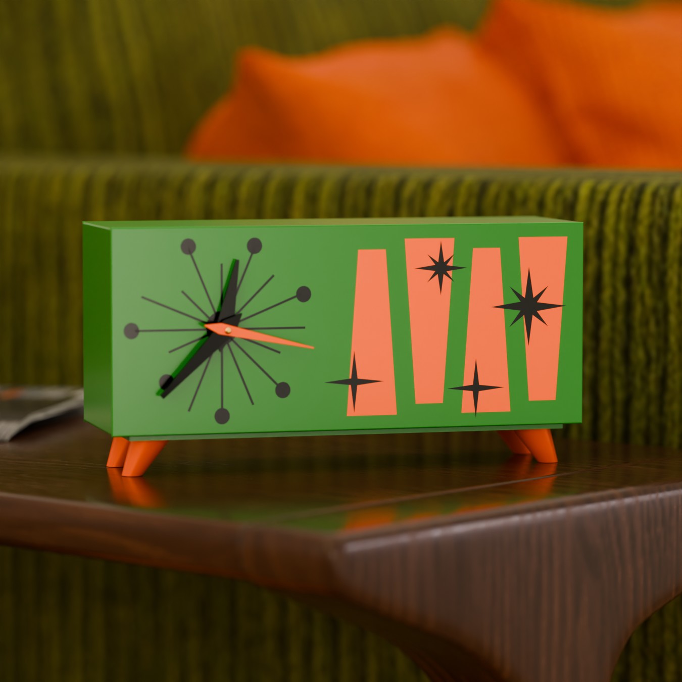 Cosmic Starburst Clock