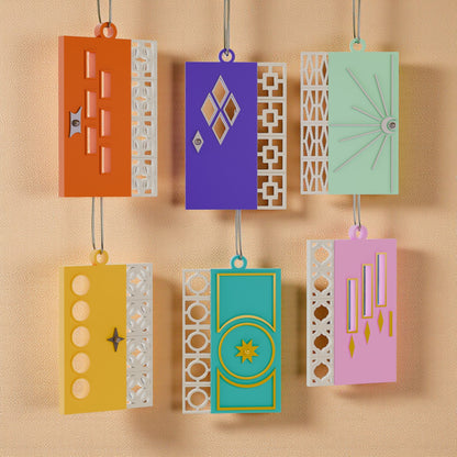 Mid Century Modern Door Ornaments