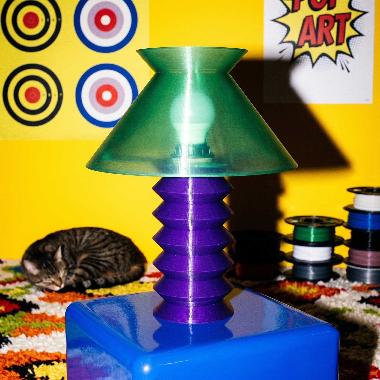 Retro Space Age Dopamine Desk Lamp The Dopamira