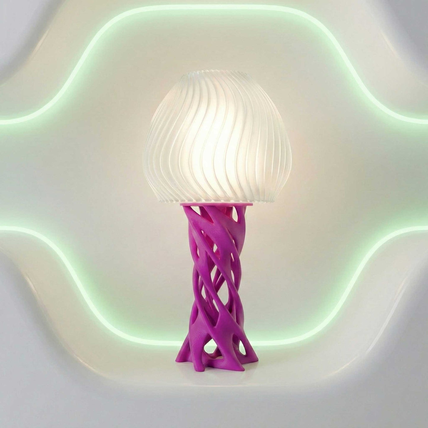 Exo Spore Organic Space Age Lamp Customizable Table Light