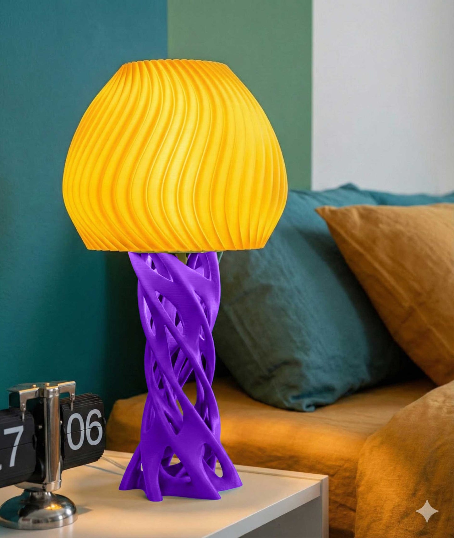 Exo Spore Organic Space Age Lamp Customizable Table Light