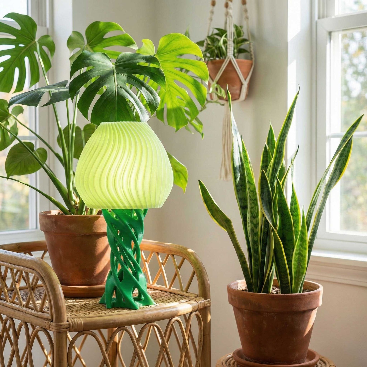 Exo Spore Organic Space Age Lamp Customizable Table Light