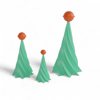 Midcentury Modern Space Age Inspired Holiday Trees