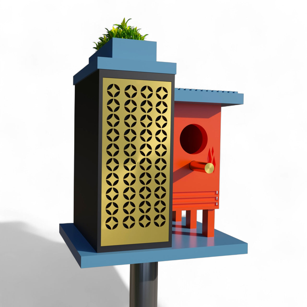 The Lombard Midcentury Birdhouse Apartment