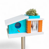 Midcentury Modern Birdhouse The Addison