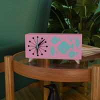 Atomic Fish Mid-Century Modern Atomic Space-Age Clock