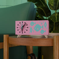 Atomic Fish Mid-Century Modern Atomic Space-Age Clock