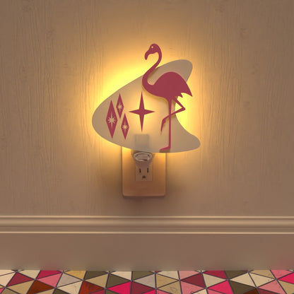 Cosmic Flamingo Night Light