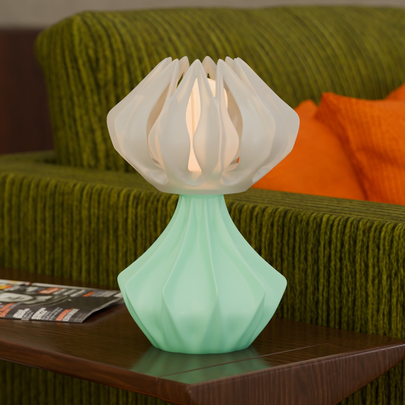Floraxa Space Age Lamp