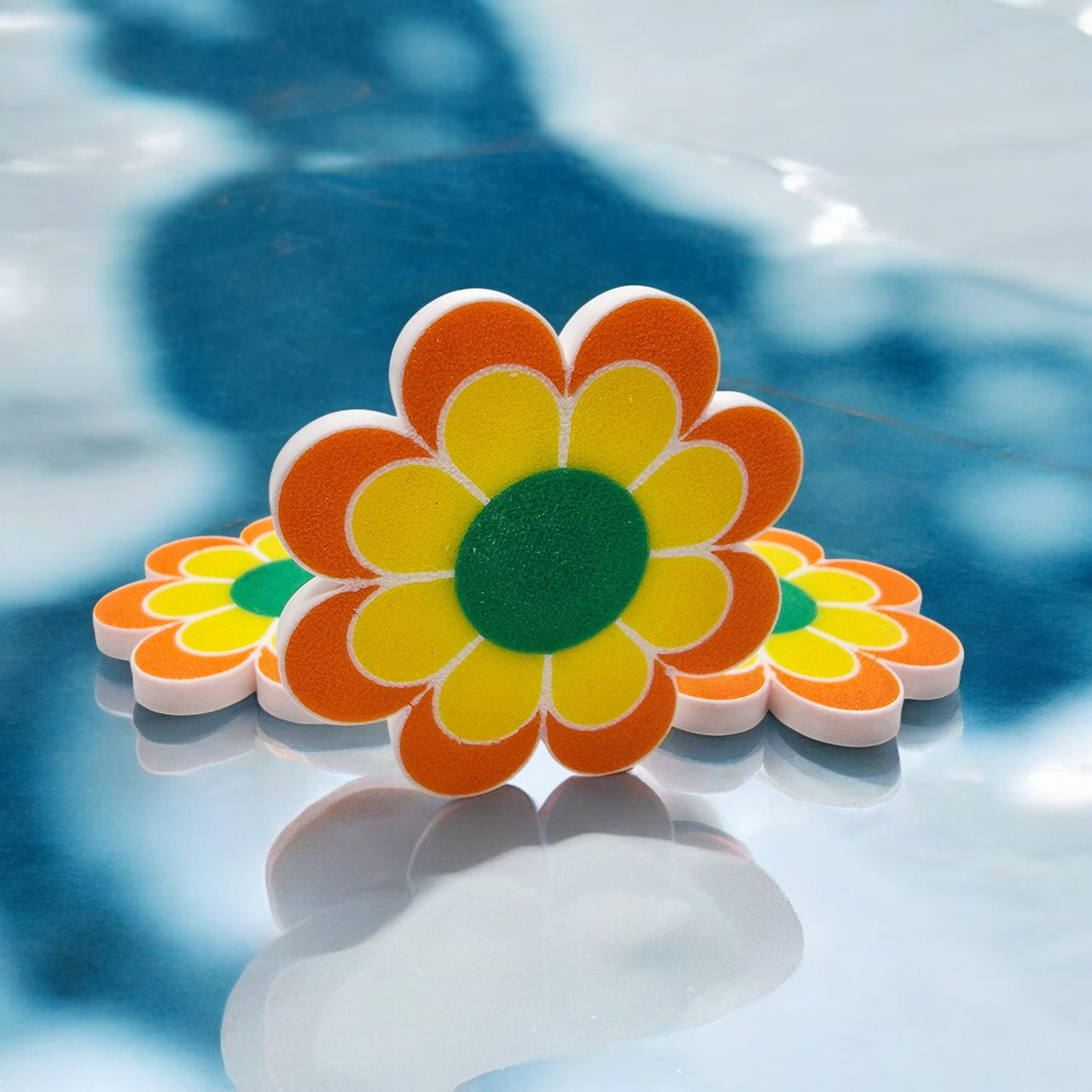 Retro Flower Power Magnet Set (Set of 3)