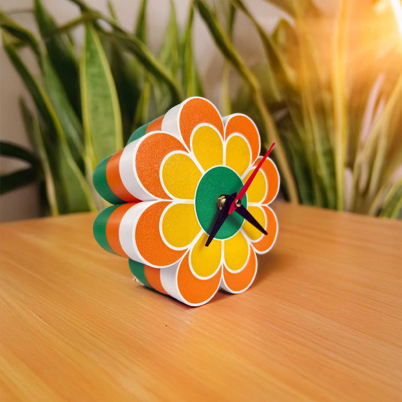 Flower Power Clock