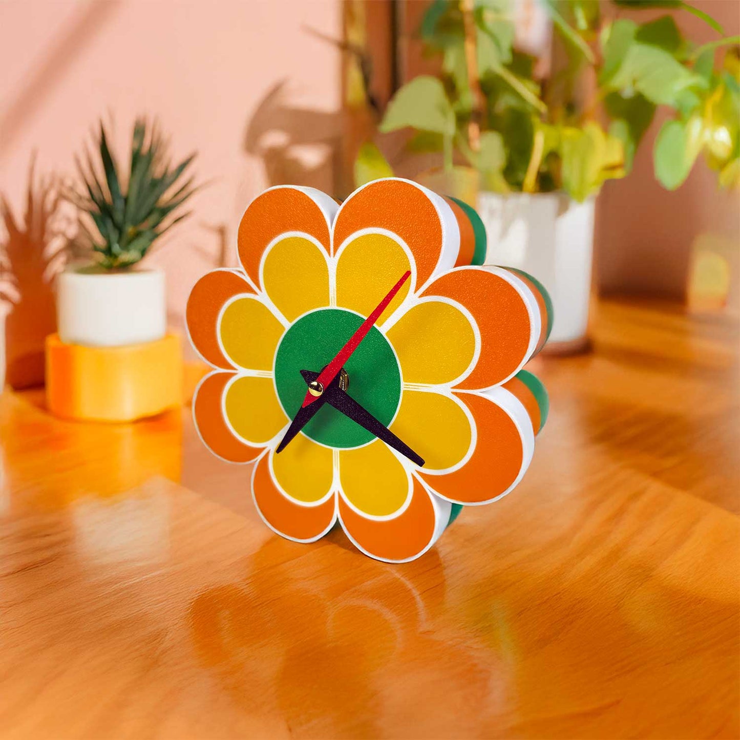 Flower Power Clock