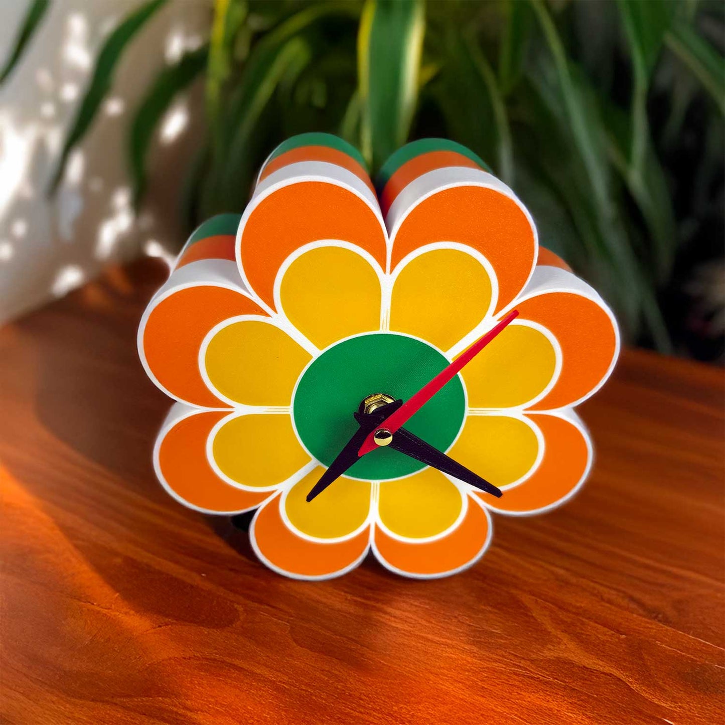 Flower Power Clock