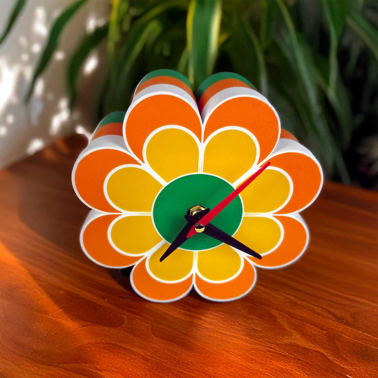 Flower Power Clock