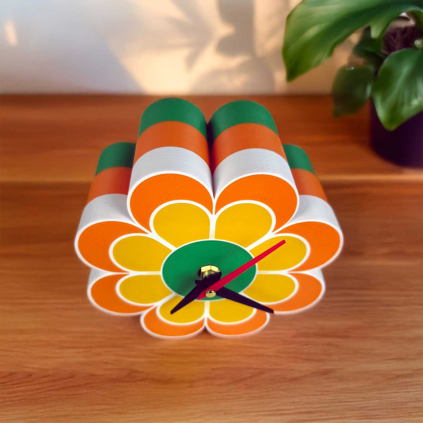 Flower Power Clock