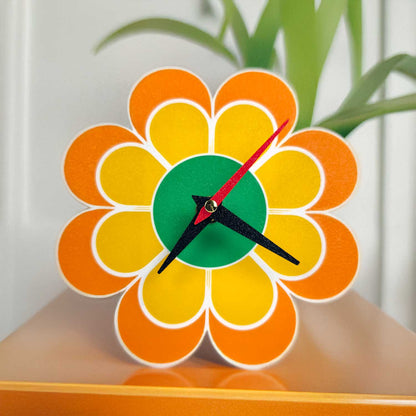 Flower Power Clock