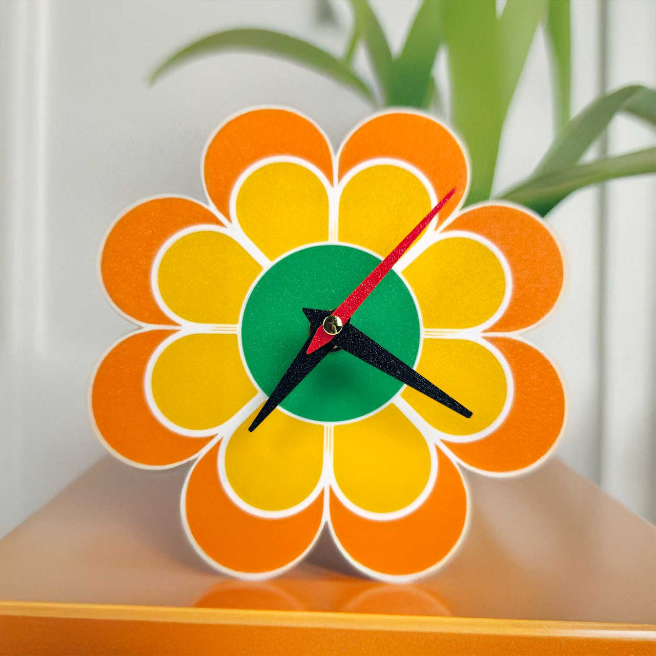Flower Power Clock