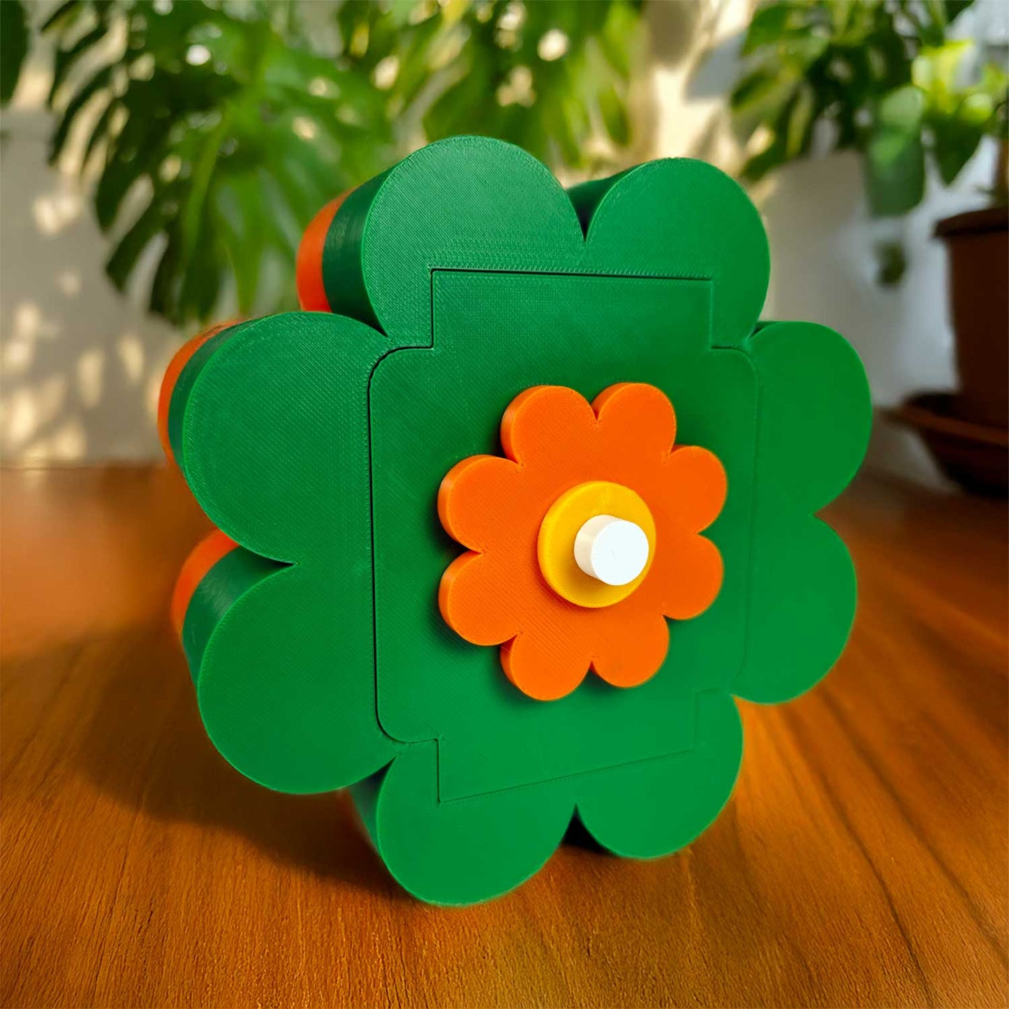 Flower Power Clock