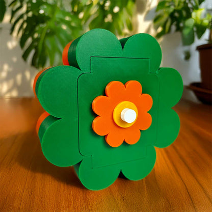 Flower Power Clock