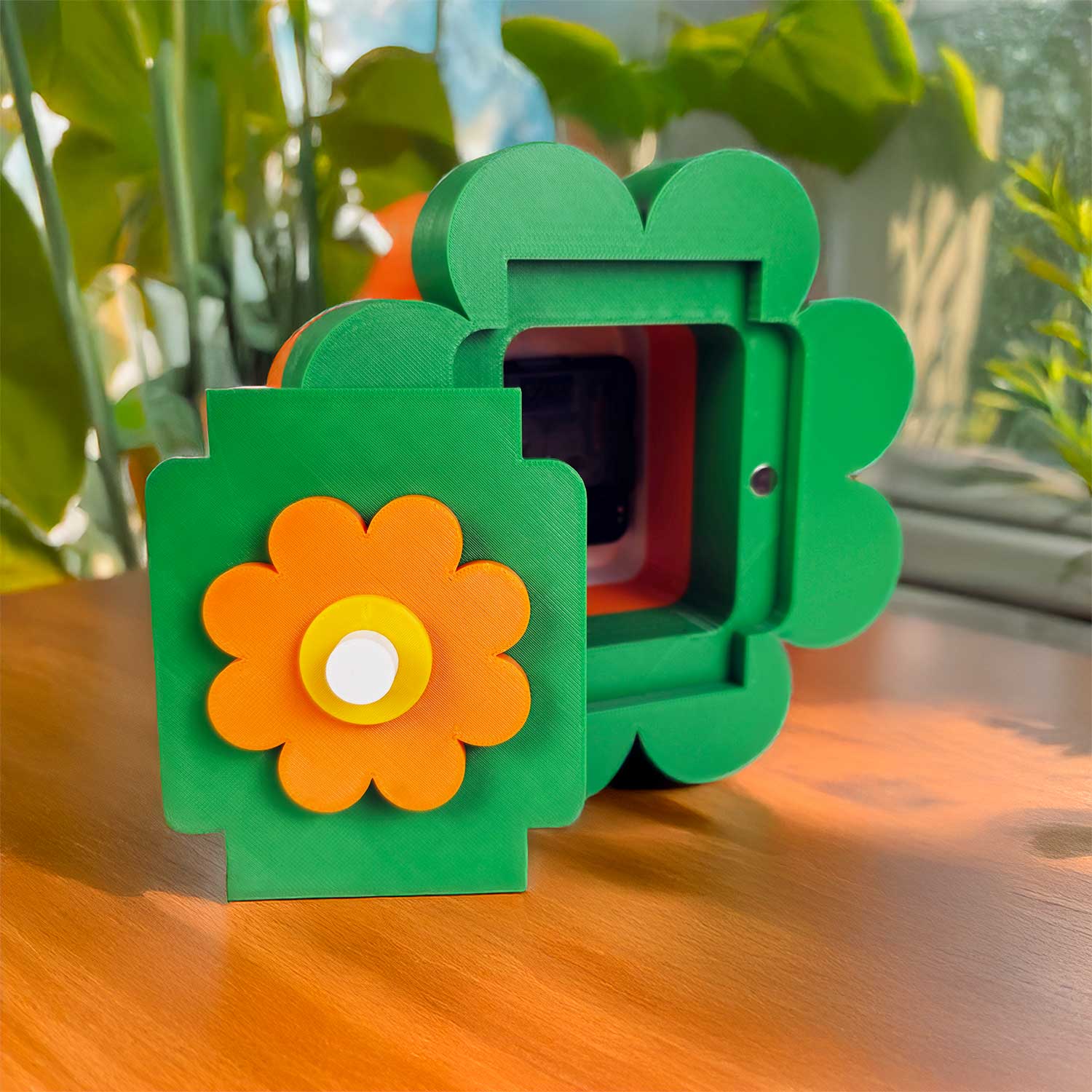 Flower Power Clock