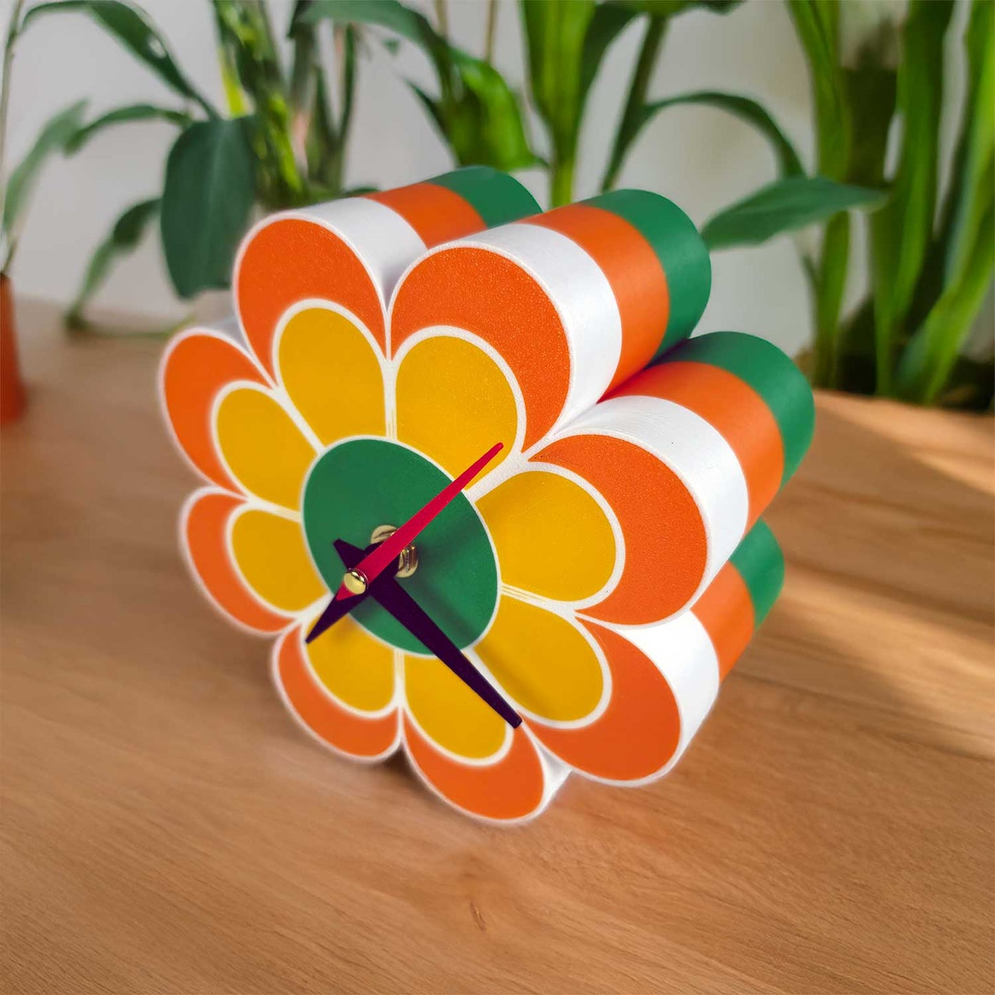 Flower Power Clock