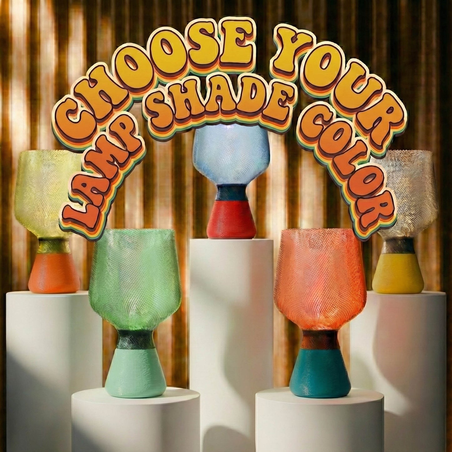 Space Age Mushroom Gemini Lux Lamp