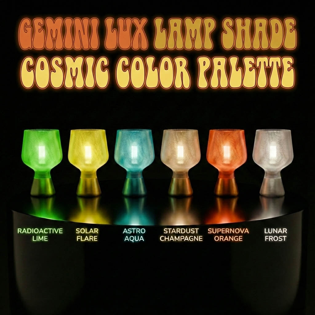 Space Age Mushroom Gemini Lux Lamp